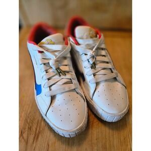 Puma x Wonder Woman Cali Star Sneakers White Red Blue Gold 385830-01 Womens 9